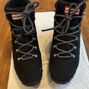 Hunter Black Outdoor Boots